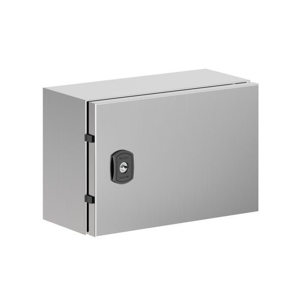 Корпус навесной STH с М/П из нержавеющей cтали AISI304 ВxШxГ 200x300x150 мм, без фланца, IP66 Корпус навесной STH с М/П из нержавеющей cтали AISI304 ВxШxГ 200x300x150 мм, без фланца, IP66