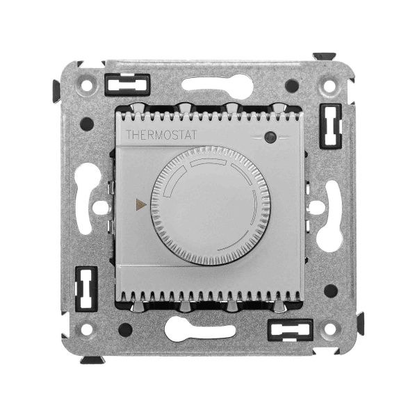 Термостат для теплых полов в стену, Avanti, закаленная сталь Термостат для теплых полов в стену, Avanti, закаленная сталь