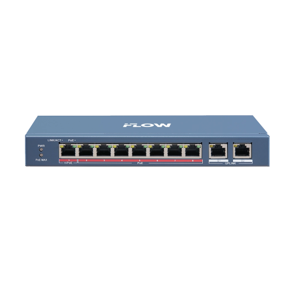 Неуправляемый коммутатор F-SW-EU410HPOE-V Неуправляемый коммутатор F-SW-EU410HPOE-V