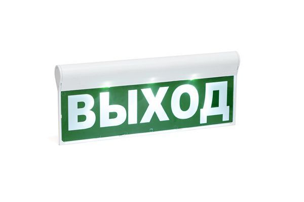 Оповещатель охранно-пожарный световой (табло) ВЫХОД SKAT-24 Оповещатель охранно-пожарный световой (табло) ВЫХОД SKAT-24