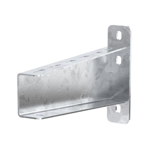 Консоль для тяжелых нагрузок 300 мм сварная, горячеоцинкованная Консоль для тяжелых нагрузок 300 мм сварная, горячеоцинкованная