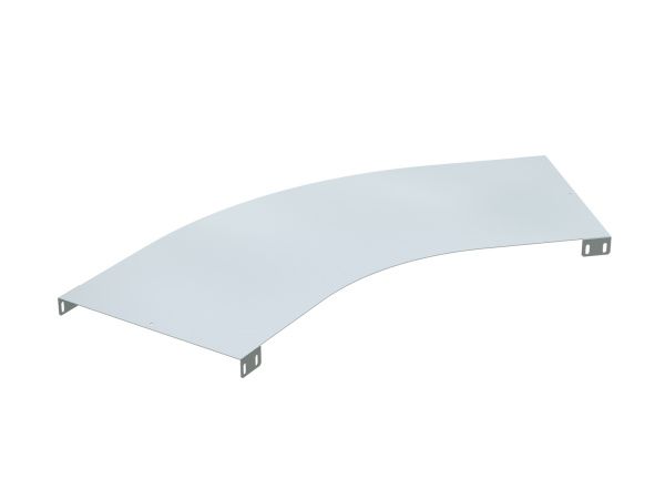 Крышка на Угол горизонтальный лестничный 45 градусов 100х400, R900, U5, горячеоцинкованный Крышка на Угол горизонтальный лестничный 45 градусов 100х400, R900, U5, горячеоцинкованный