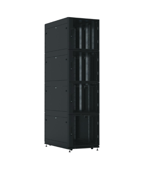 Шкаф серверный ПРОФ напольный колокейшн 44U (600 × 1200) 4 секции, дверь перф. 2 шт., черный,в сборе Шкаф серверный ПРОФ напольный колокейшн 44U (600 × 1200) 4 секции, дверь перф. 2 шт., черный,в сборе