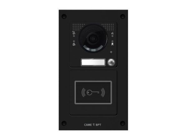 Вызывная вандалозащитная видеопанель MTM VR с 1 кнопкой и считывателем MKITVX1-21RV Вызывная вандалозащитная видеопанель MTM VR с 1 кнопкой и считывателем MKITVX1-21RV