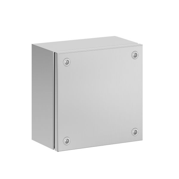 Корпус клеммный SDI из нержавеющей стали AISI316 ВxШxГ 200x200x120 мм, IP66 Корпус клеммный SDI из нержавеющей стали AISI316 ВxШxГ 200x200x120 мм, IP66