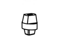 Шпиндель BTS, DIN R+L, удл. 5 мм. Шпиндель BTS, DIN R+L, удл. 5 мм.