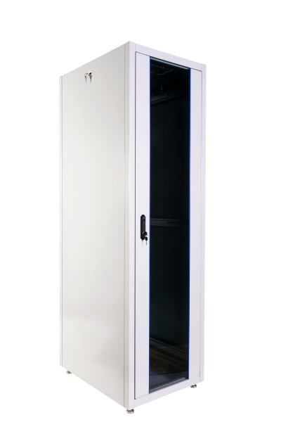 Шкаф телекоммуникационный напольный ЭКОНОМ 42U (600 × 800) дверь стекло, дверь металл Шкаф телекоммуникационный напольный ЭКОНОМ 42U (600 × 800) дверь стекло, дверь металл