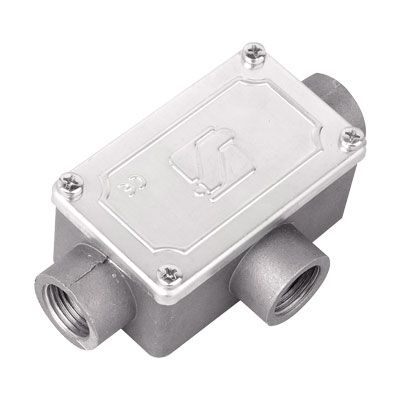 Коробка ответвительная алюминиевая, 3 ввода, М25х1,5 ,IP55, 118х67х42мм Коробка ответвительная алюминиевая, 3 ввода, М25х1,5 ,IP55, 118х67х42мм