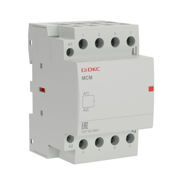 Модульный контактор YON MCE 4P 63A 4НО управляющее напряжение 240В 50Гц Модульный контактор YON MCE 4P 63A 4НО управляющее напряжение 240В 50Гц