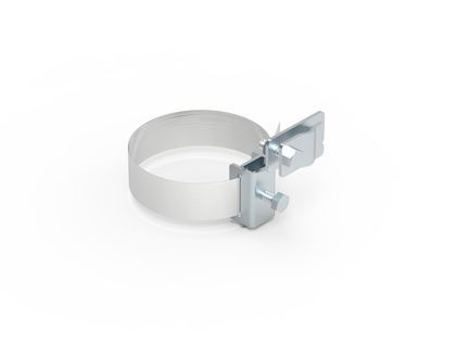 Хомут на металлические трубы, D80-160 мм Хомут на металлические трубы, D80-160 мм