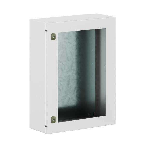 Корпус навесной уличный ST Outdoor с М/П с прозрачной дверью ВxШxГ 800x600x250 мм, IP66 Корпус навесной уличный ST Outdoor с М/П с прозрачной дверью ВxШxГ 800x600x250 мм, IP66