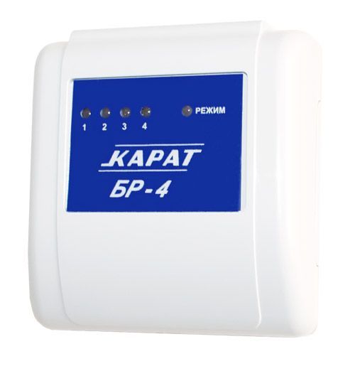 Внешний блок реле «БР-4» для системы Карат Внешний блок реле «БР-4» для системы Карат