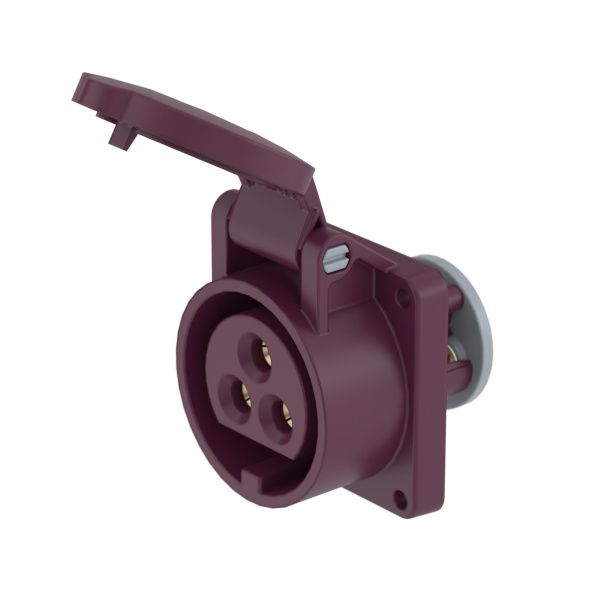 Розетка панельная PSS IP44 16A 3P 25В Розетка панельная PSS IP44 16A 3P 25В