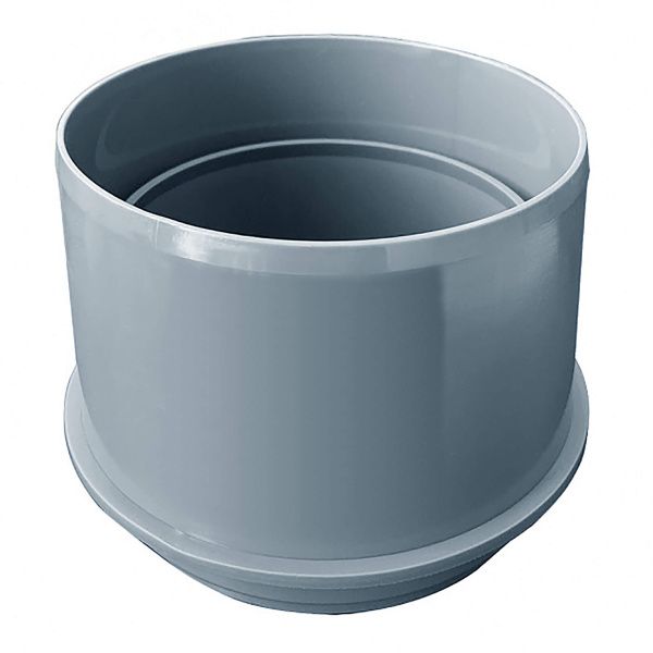 Переходник для двустенных труб, полипропилен, д.125-140мм Переходник для двустенных труб, полипропилен, д.125-140мм