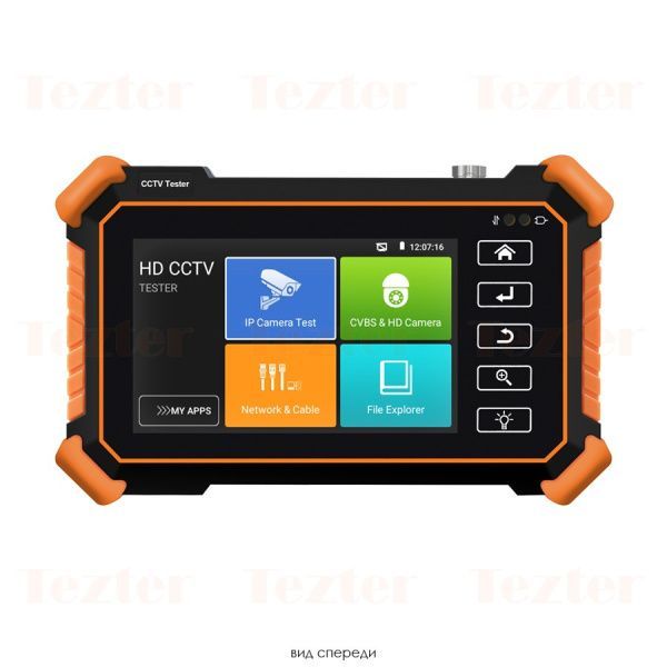 TIP-H-4 Универсальный 4-дюймовый сенсорный монитор-тестер AHD/CVI/TVI/CVBS и IP-видеосистем TIP-H-4 Универсальный 4-дюймовый сенсорный монитор-тестер AHD/CVI/TVI/CVBS и IP-видеосистем