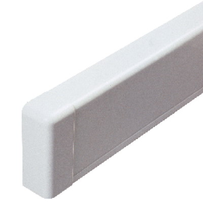 Заглушка для плинтусного короба 100х40 мм белый Заглушка для плинтусного короба 100х40 мм белый