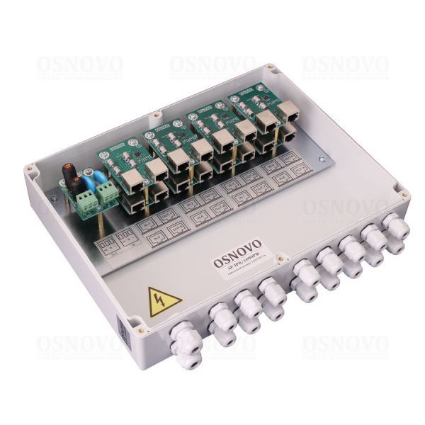 Устройство грозозащиты цепей Ethernet+PoE SP-IP8/1000PW Устройство грозозащиты цепей Ethernet+PoE SP-IP8/1000PW