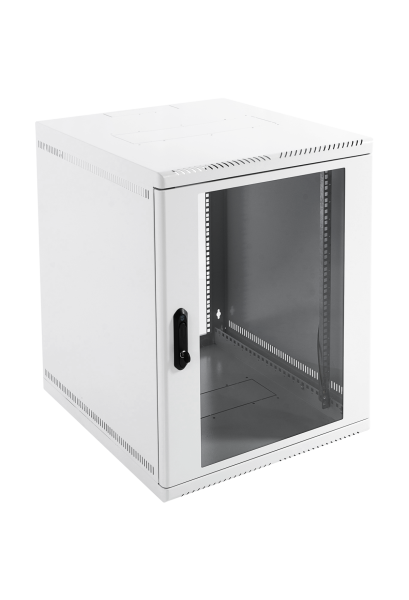 Шкаф телекоммуникационный настенный 12U (600 × 650) дверь стекло Шкаф телекоммуникационный настенный 12U (600 × 650) дверь стекло