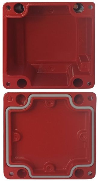 МКС "Мороз", глухая, IP66/IP68, красный МКС "Мороз", глухая, IP66/IP68, красный