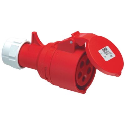 Розетка кабельная IP44 16A 3P+E 400V Розетка кабельная IP44 16A 3P+E 400V