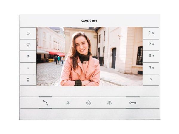 Абонентское устройство hands-free с цветным 7" дисплеем FUTURA X1 WH Абонентское устройство hands-free с цветным 7" дисплеем FUTURA X1 WH
