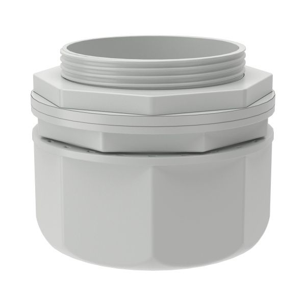 Переходник армированная труба-коробка, IP65, 2, д.50мм Переходник армированная труба-коробка, IP65, 2, д.50мм