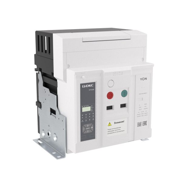 Воздушный автоматический выключатель YON pro ANX16H 3P 1600 А 85 кА, типоразмер N, расцепитель ETA, стационарный, горизонтальное/вертикальное подключение, управление 220 В AC Воздушный автоматический выключатель YON pro ANX16H 3P 1600 А 85 кА, типоразмер N, расцепитель ETA, стационарный, горизонтальное/вертикальное подключение, управление 220 В AC