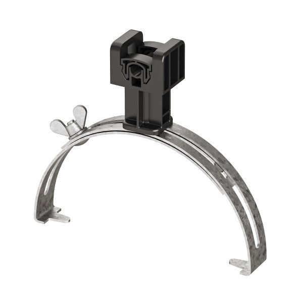 Коньковый регулируемый зажим с пластиковым держателем Коньковый регулируемый зажим с пластиковым держателем