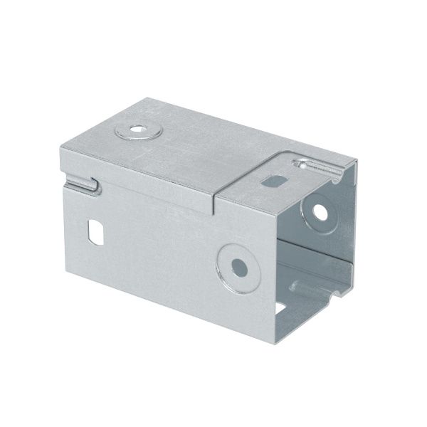 Разворот плоскости глухой левый 50х50, цинк-ламельный Разворот плоскости глухой левый 50х50, цинк-ламельный