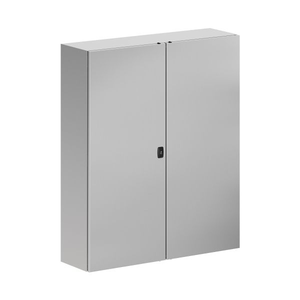 Корпус навесной STH с М/П двухдверный из нержавеющей cтали AISI316 ВxШxГ 1200x1000x300 мм, без фланца, IP55 Корпус навесной STH с М/П двухдверный из нержавеющей cтали AISI316 ВxШxГ 1200x1000x300 мм, без фланца, IP55