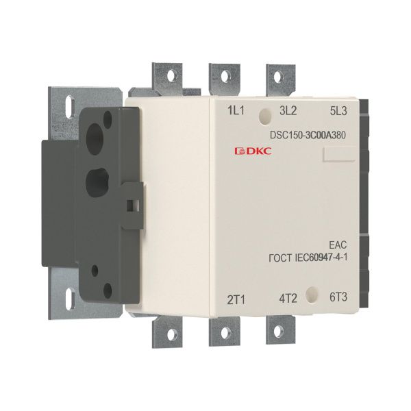 Магнитный контактор DSC150-3C00A230 150А 75кВт (AC3) кат 220В AC Магнитный контактор DSC150-3C00A230 150А 75кВт (AC3) кат 220В AC