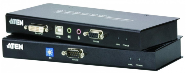 USB DVI Cat 5 KVM-оборудование Extender (1024 x 768@60m) USB DVI Cat 5 KVM-оборудование Extender (1024 x 768@60m)