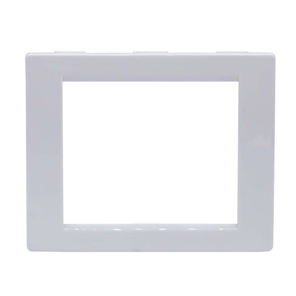 Рамка универсальная на 2 модуля, цвет белый Рамка универсальная на 2 модуля, цвет белый