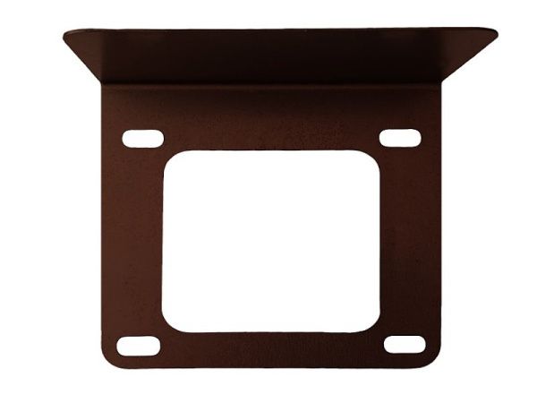 Козырек защитный универсальный для замка "Аякс", коричневый Козырек защитный универсальный для замка "Аякс", коричневый