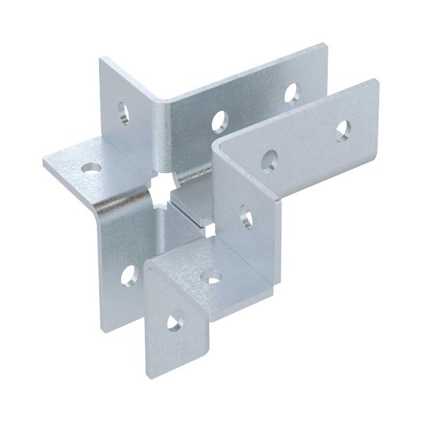 Соединение четырехлучевое, горячецинкованное Соединение четырехлучевое, горячецинкованное