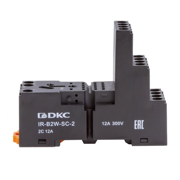 Колодка 3-х уровневая с винтовыми клеммами для реле на 2 группы контактов версии IR-W2CO Колодка 3-х уровневая с винтовыми клеммами для реле на 2 группы контактов версии IR-W2CO