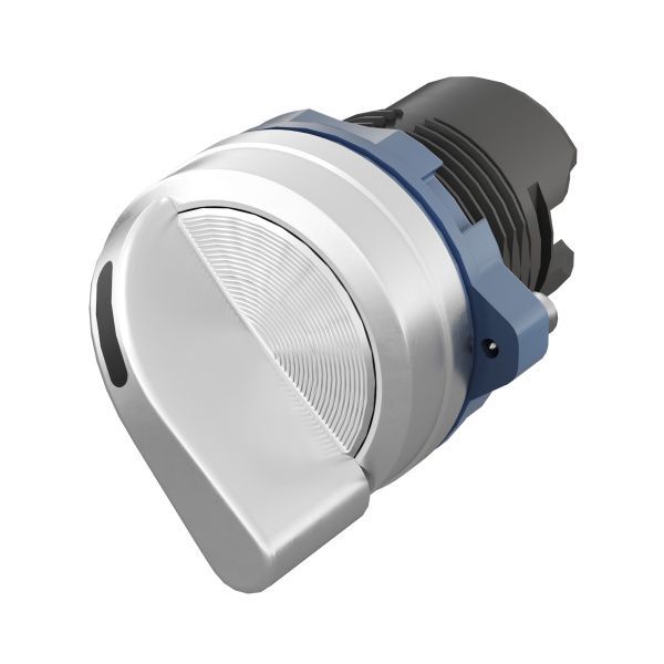 Головка переключателя на 2 положения с возвратом стандартная ручка,алюминий Головка переключателя на 2 положения с возвратом стандартная ручка,алюминий