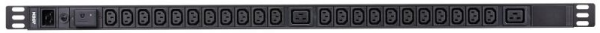 16A 24-outlets (22xC13+2xC19) 0U Basic PDU with Surge Protection 16A 24-outlets (22xC13+2xC19) 0U Basic PDU with Surge Protection