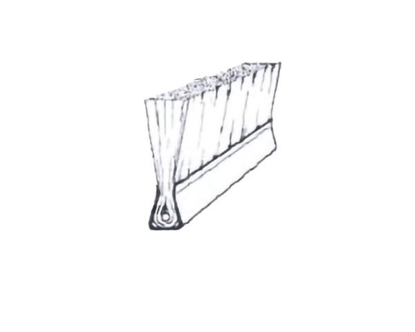 DOORHAN Щетка в паз низа створки (хлыст 3м), AD-35 DOORHAN Щетка в паз низа створки (хлыст 3м), AD-35