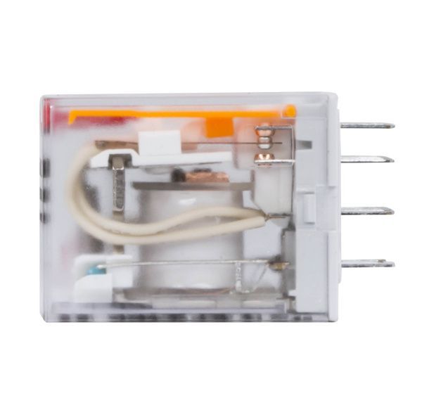 Реле миниатюрное промышленное общего назначения, 2CO, ком. ток 10А, AgSnO2, напряжение 24V AC, опция: светодиод Реле миниатюрное промышленное общего назначения, 2CO, ком. ток 10А, AgSnO2, напряжение 24V AC, опция: светодиод