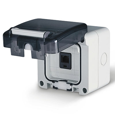 Розетка RJ 45, настенная Розетка RJ 45, настенная