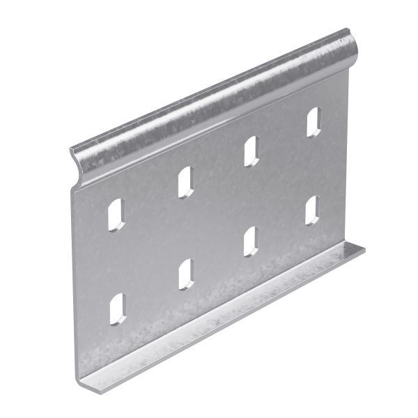 Соединитель усиленный горизонтальный, RAL9010 Соединитель усиленный горизонтальный, RAL9010