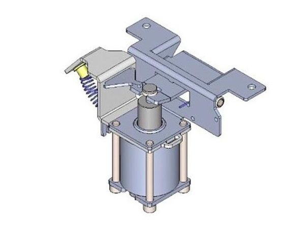 Бистабильный электромеханический замок для автоматики серии Light 818XC-0032 Бистабильный электромеханический замок для автоматики серии Light 818XC-0032