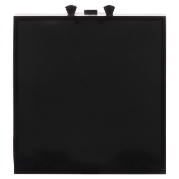 Вывод кабеля модульный, Avanti, черный квадрат, 2 модуля Вывод кабеля модульный, Avanti, черный квадрат, 2 модуля