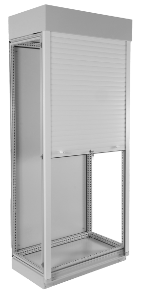 Корпус промышленного шкафа (В2200×Ш800×Г400) EMS, передняя дверь роллета/рольставни Корпус промышленного шкафа (В2200×Ш800×Г400) EMS, передняя дверь роллета/рольставни