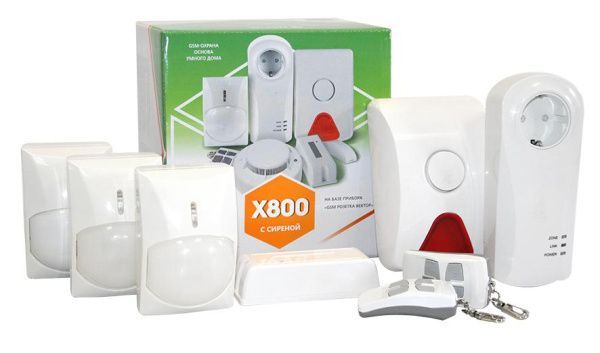 Комплект GSM-сигнализации X-800 Комплект GSM-сигнализации X-800