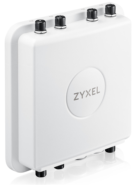 Уличная точка доступа Zyxel NebulaFlex Pro WAX655E, WiFi 6, 802.11a/b/g/n/ac/ax (2,4 и 5 ГГц), внешние N-type антенны 2x2/4x4 (отдельно), до 575+4800 Мбит/с, 1xLAN 2.5GE, IP67, PoE only Уличная точка доступа Zyxel NebulaFlex Pro WAX655E, WiFi 6, 802.11a/b/g/n/ac/ax (2,4 и 5 ГГц), внешние N-type антенны 2x2/4x4 (отдельно), до 575+4800 Мбит/с, 1xLAN 2.5GE, IP67, PoE only