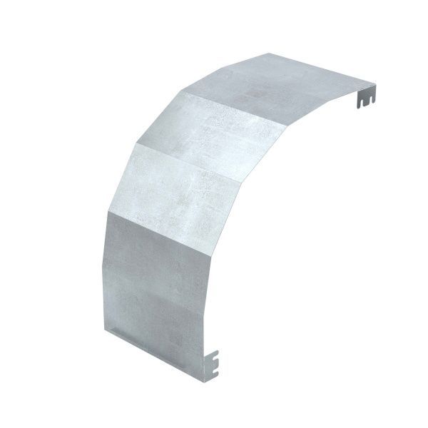 Крышка на угол вертикальный внешний 90 градусов, 50х300, R900, в комплекте с крепежными элементами и соединительными пластинами, необходимыми для монтажа, цинк-ламельная Крышка на угол вертикальный внешний 90 градусов, 50х300, R900, в комплекте с крепежными элементами и соединительными пластинами, необходимыми для монтажа, цинк-ламельная