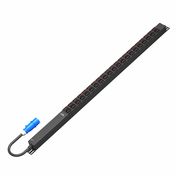 SMARTWATT PDU P-series Basic, 0U, 1Ф 16A, 3,8кВА, выход - 21xC13+21xC39, вход IEC 309, кабель 2М SMARTWATT PDU P-series Basic, 0U, 1Ф 16A, 3,8кВА, выход - 21xC13+21xC39, вход IEC 309, кабель 2М