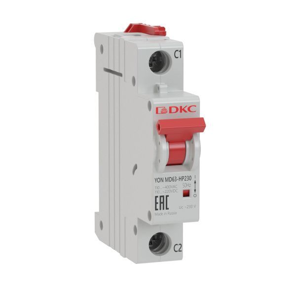 Независимый расцепитель YON MD63-24 (12…110VAC 12…60VDC) (подходит дляMD63, MD63P, MDV) Независимый расцепитель YON MD63-24 (12…110VAC 12…60VDC) (подходит дляMD63, MD63P, MDV)